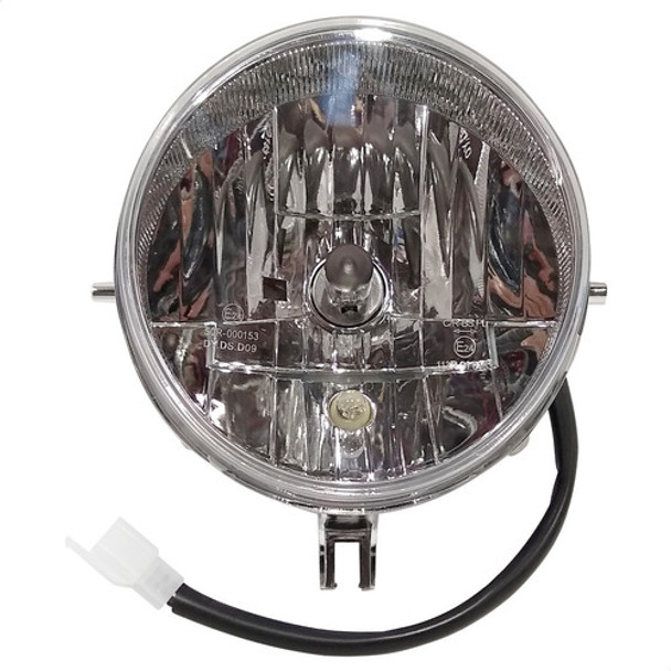 Optica Faro Delantero Moto Gilera Piccola 150 Original Um 0