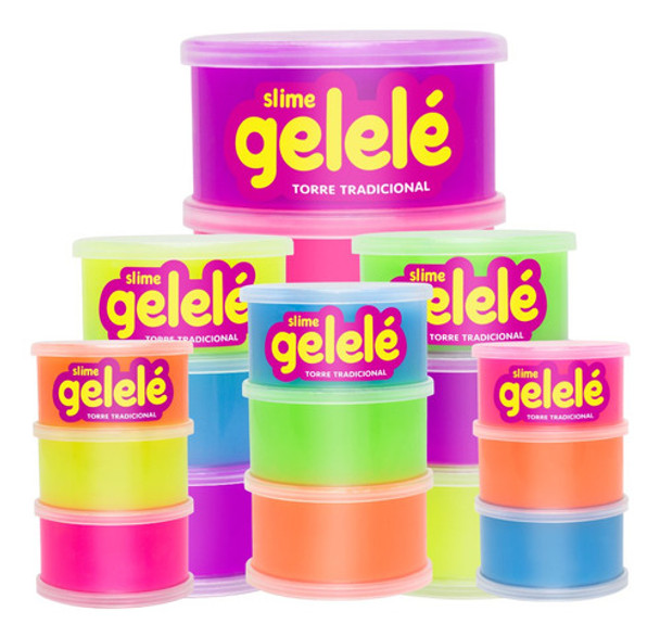 Gelele Slime Torre Tradicional 196g - Doce Brinquedo 0