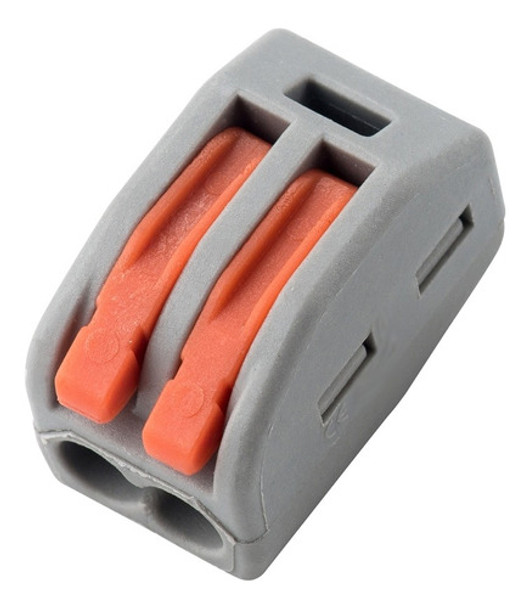 3 Borneras Empalme Rapido Presion 2 Vias 0.08 A 4mm 0