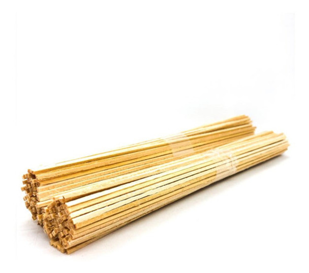 Varillas Difusores Madera Cuadradas 20 Cm Pack X1000 Unidad 0