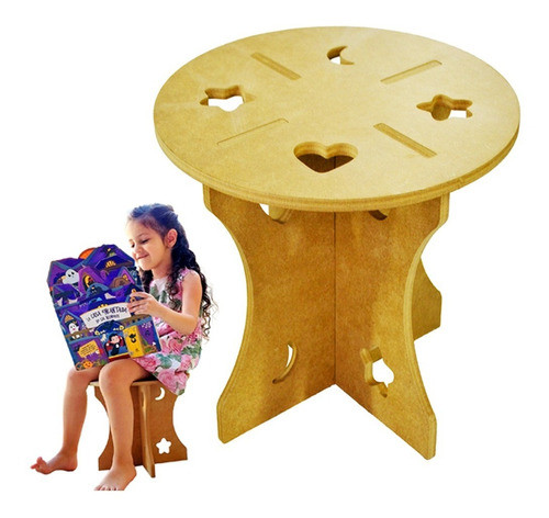 Banquito Banco Sillita Silla Infantil Montessori Pikler Bebe 0