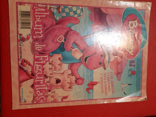 Album  Barney Incompleto M/ Buen Estado 0