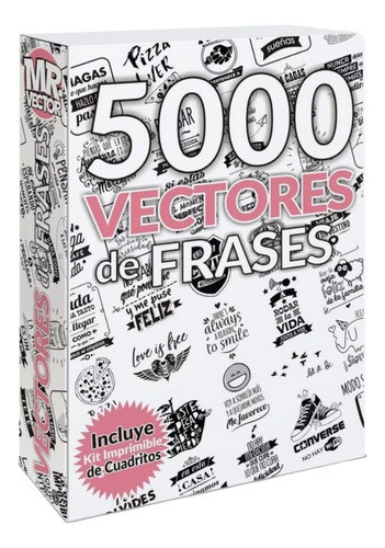 Pack +5000 Vectores Frases Sublimacion Serigrafia Vinilo Etc 0