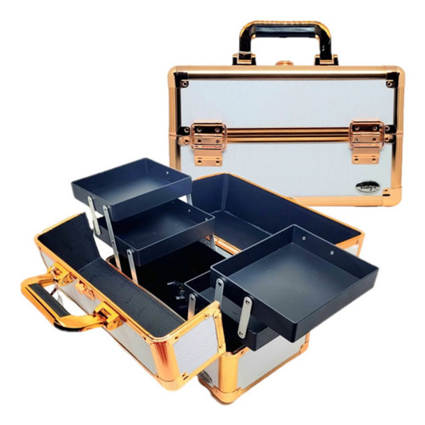 Ruby's - Maleta De Maquiagem 30 X 18 - Fs-1160ff - Rose Gold 0