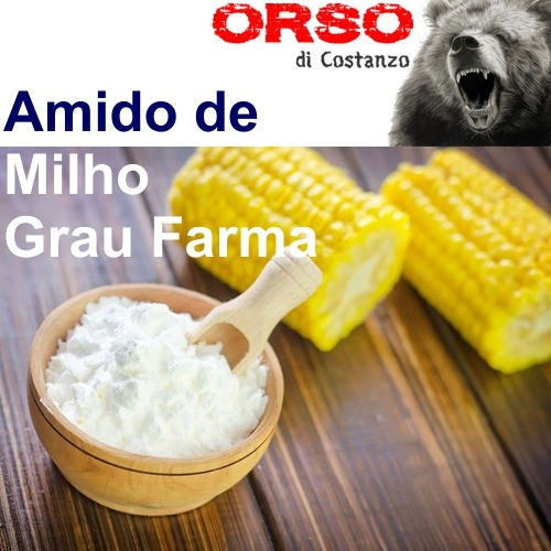 Amido De Milho Grau Farmacêutico 5kg 0