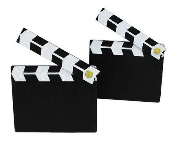 Pack X 40 Claquetas Negras Director De Cine Pelicula 0