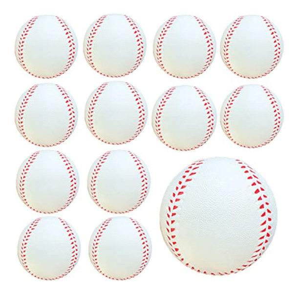 Gkk Pelotas De Béisbol De Espuma, Paquete De 12 0