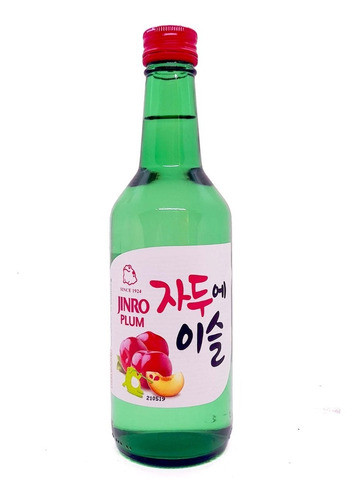 Soju Jinro Sabor Ciruela 360 Ml. 0