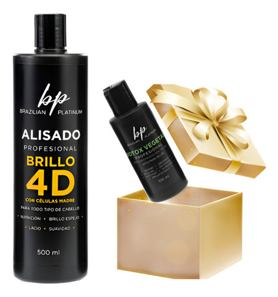 Alisado Progresivo Brazilian Platinum 500ml Línea 4d 0 Alisado Progresivo Brazilian Platinum 500ml Línea 4d 0