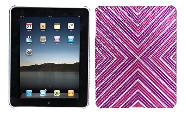 Precauciones Del Rhinestone Bling Snap-in Estuche Para Apple 0