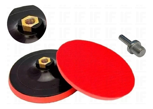 Suporte De Boina Com Velcro Para Furadeira 4  115mm 0