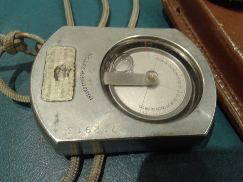 Antiguo Instrumento Topografico Clinometro Suunto Helsinki 0