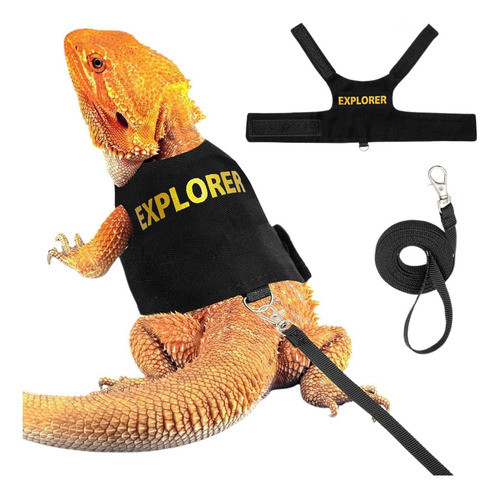 Arnés Ajustable Para Dragón Barbudo, Tamaño Pequeño 0