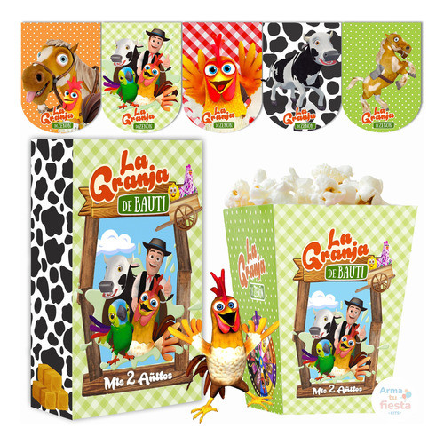 Kit Imprimible Granja De Zenon Texto Editable 0