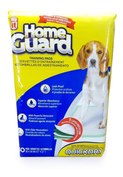 Paños Educativos Para Perros Sanitario Dogit Homeguard X 90 0
