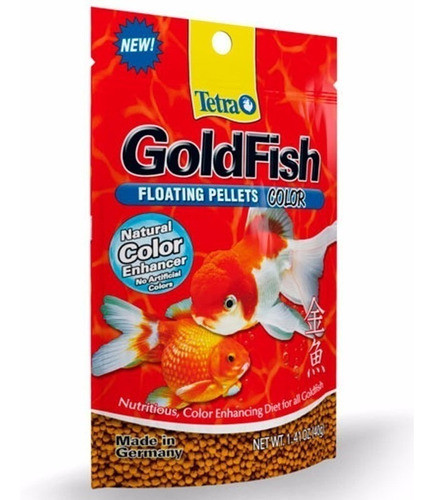 Tetra Goldfish Color 40 Grs En Mundo Acuatico 0