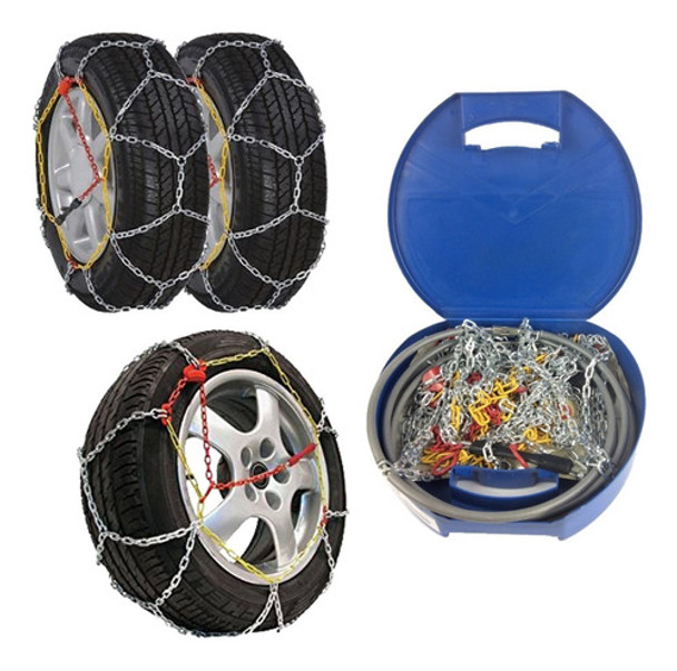 Cadenas Nieve Barro Par Eslabon 12 Mm R 13 14 15 16 50 0