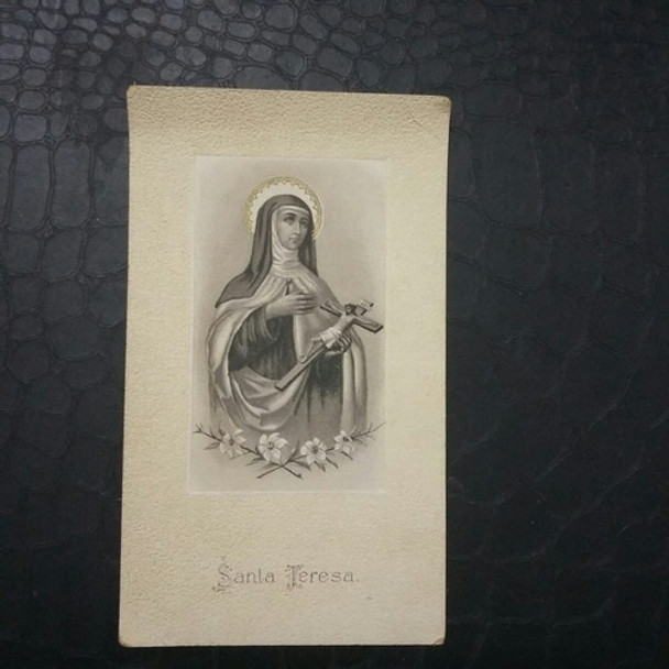 Estampita De Santa Teresa 0