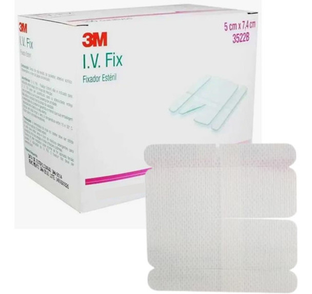 Curativo Iv Fix Fixador De Cateter 3m 5cm X 7,4cm - C/10 Un 0