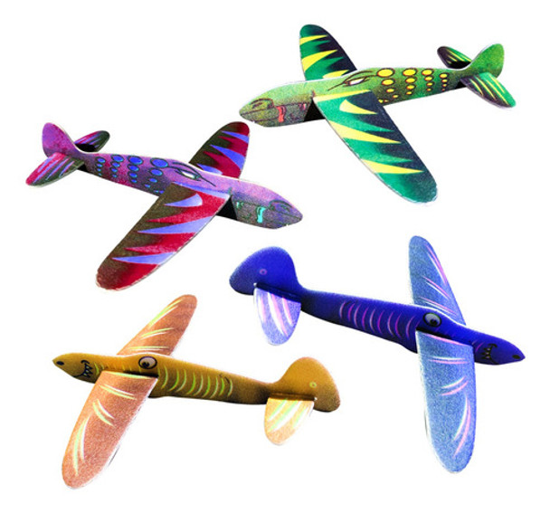 5 Aviones Planeadores De Dinosaurio Juguete Piñata Souvenir 0