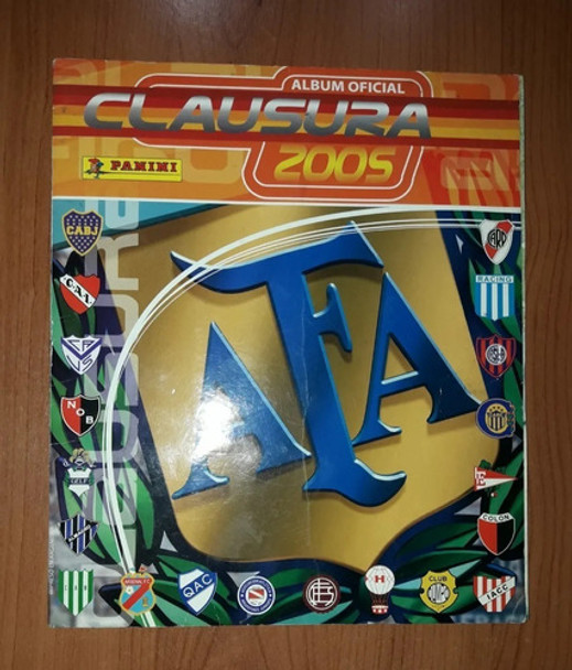 Álbum De Figuritas Clausura 2005 319 Figuritas Pegadas 0