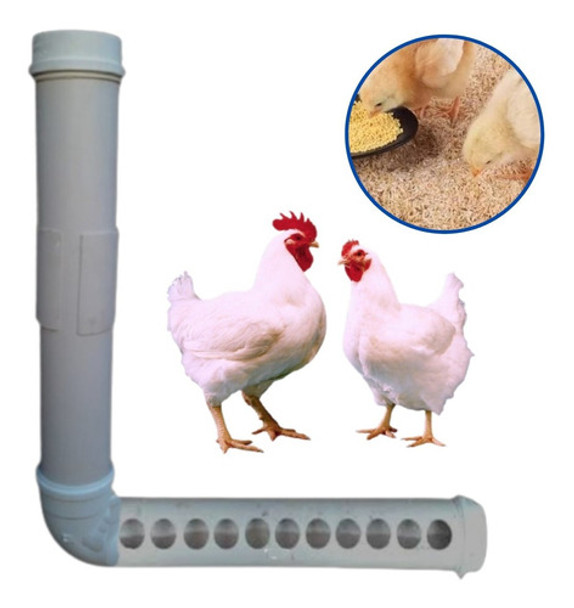 Comedouro Criação De Pássaro, Aves, Galinheiro Pitt Pet 0
