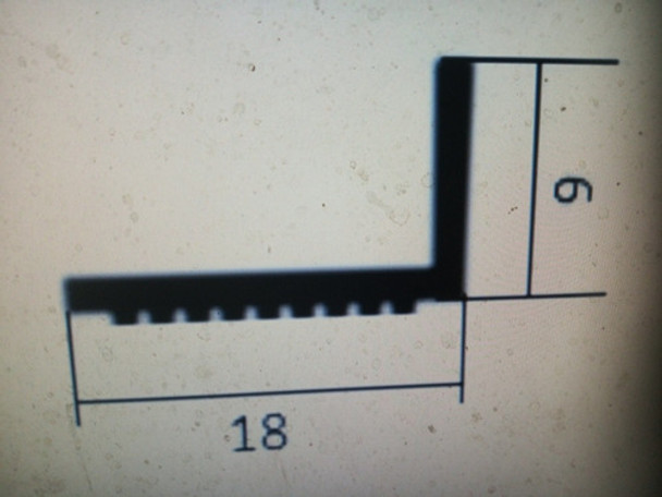 Perfil Angulo Interior 9x18 Casas Rodantes 0
