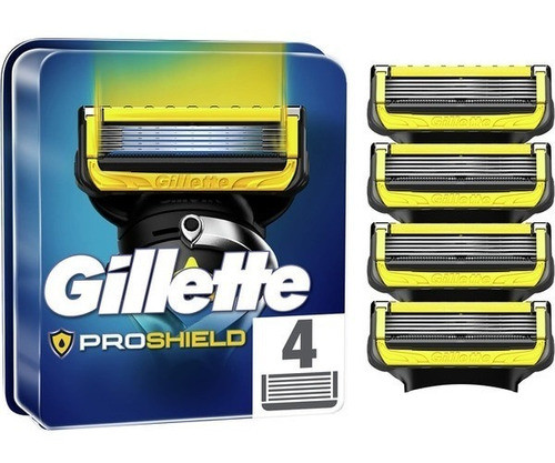 Gillette Fusión 5 Proshield Repuesto X 4 Oferta!! 0