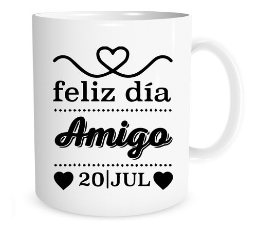 Tazas Para El Dia Del Amigo 100 % Personalizada Super Oferta 0