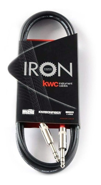 Cable Plug Stereo A Plug Stereo Balanceado Trs Neutrik 3mtrs 0