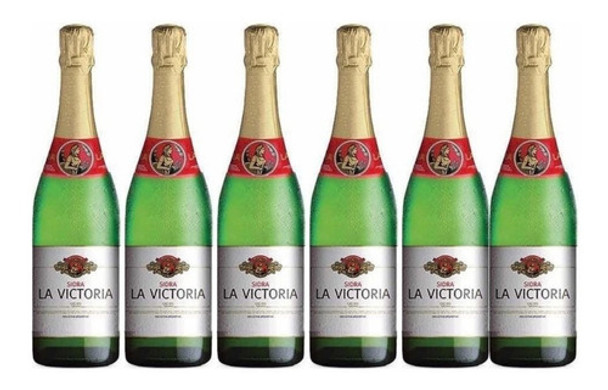 Sidra La Victoria Etiqueta Blanca 720ml X6 Unid - 01mercado 0