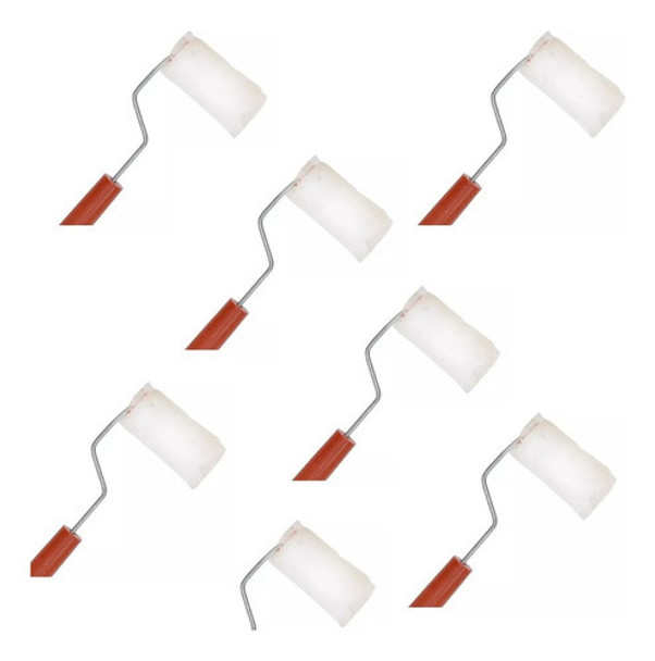 Mini Rodillo Fibra Epoxi  5cm Pack X50 Sintético Pintumm 0