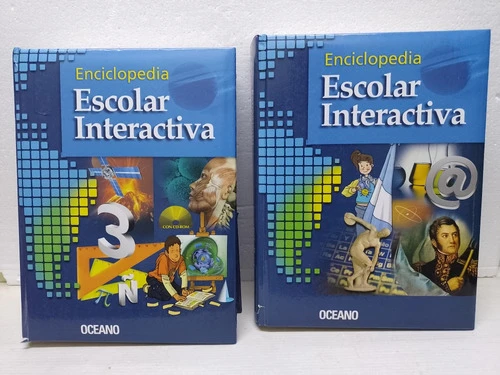 Enciclopedia Escolar Interactiva Tomo 1 Y 2 Con Cd Muy Buena 0