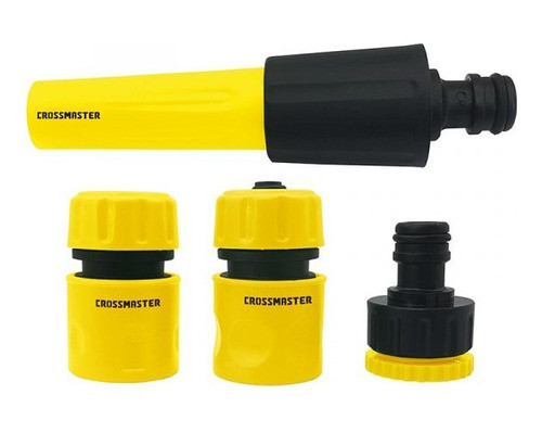 Set Acople De Manguera Boquilla De Riego Ajustable -sc- 0
