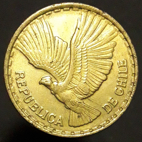 Moneda Chile 10  Centésimos 1970 0