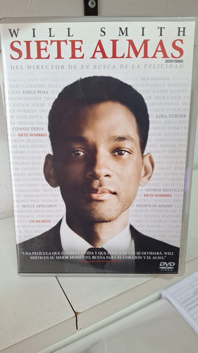 Dvd -- Siete Almas Con Will Smith 0