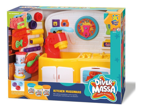 Kitchen Massinha - Divertoys 0
