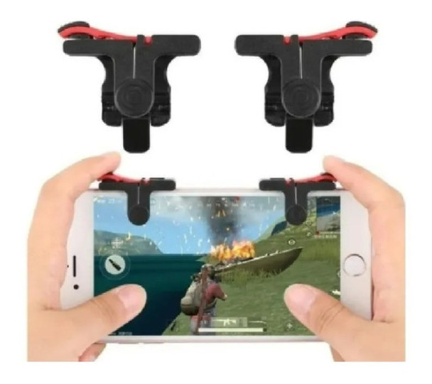 Gatillos Botones Joystick Para Pubg Mobile Fortnite Gamer 0