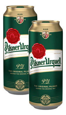 Kit 2 Cerveja Tcheca Pilnner Urquell Lata 500ml 0