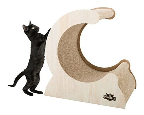 Petmaker Cat Scratching Postmadera Y Carton Incline Scratch 0