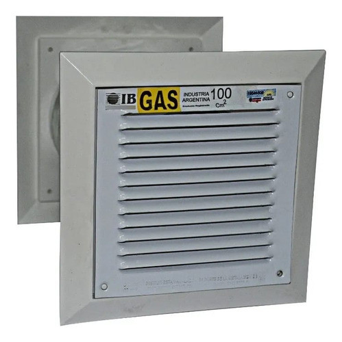 Rejilla De Ventilación Kit Completo Aprobada 100cm2 Ib 0