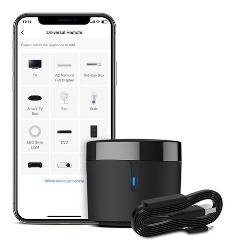 Broadlink Rm4 Mini + Cable Sensor Temperatura 0