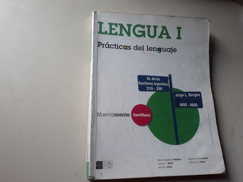 Lengua 1. Nuevamente. Santillana. Excelente Estado 0