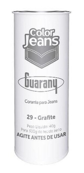 Corante Para Tingir Jeans Color Jeans Guarany 40g 29 - Grafi 0