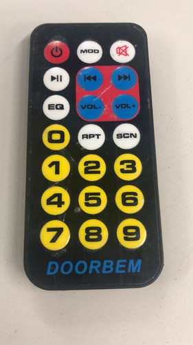 Controle Som Automotivo Doorbem 0
