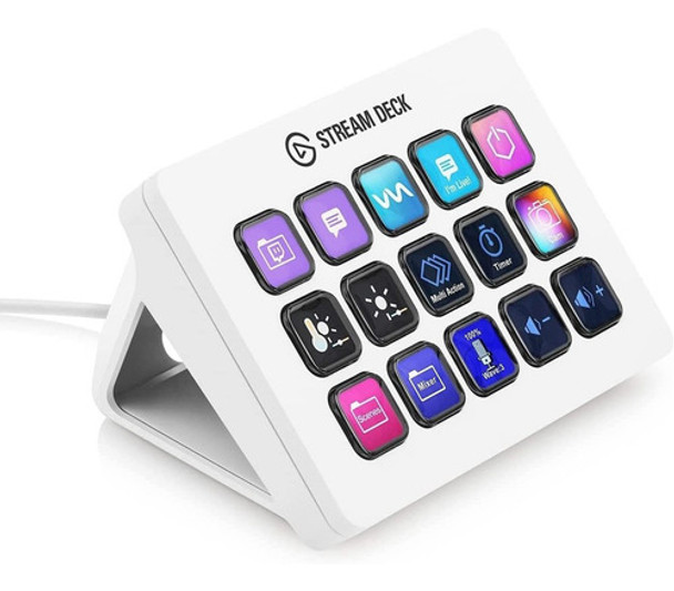 Controlador De Estudio Elgato Stream Deck Mk.2 15 Teclas 0