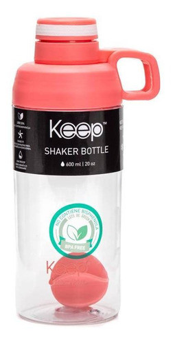 Botella Vaso Shaker Keep 600ml 0