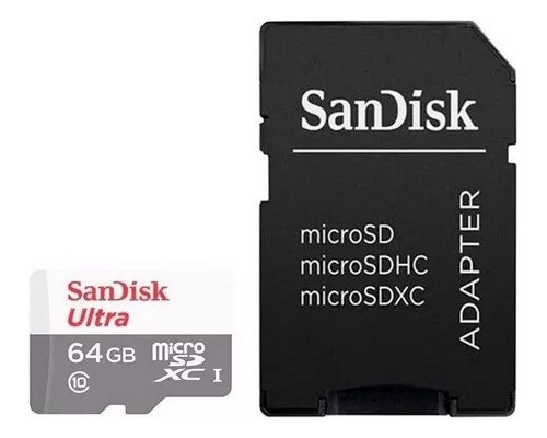 Tarjeta De Memoria Sandisk Sdsqunb-064g-gn3mn  Ultra 64gb 0