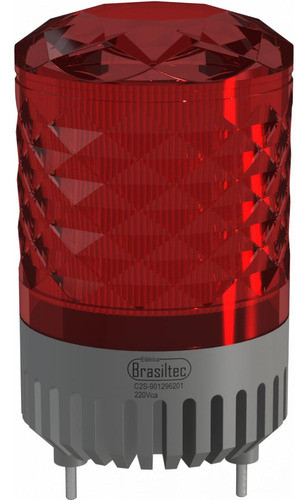 Giroflex Vermelho 220vca De Led Com Buzzer 0
