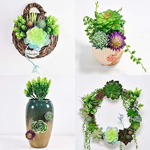 Plantas Suculentas Artificiales Decoraciones Falsas? Paquete 0